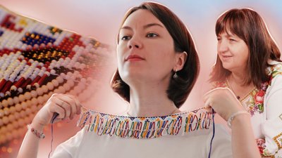 Майстрині Ксенія Гребеннікова та Ганна Ватаманюк-Проскуріна - Жива спадщина