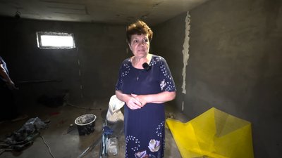 У Новому Бикові на Чернігівщині ремонтують шкільне укриття, в якому жили росіяни У Новому Бикові на Чернігівщині ремонтують шкільне укриття, в якому жили росіяни