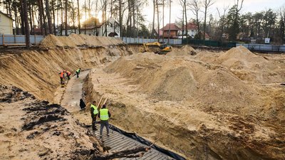 У Бучі зводять ветеранський простір