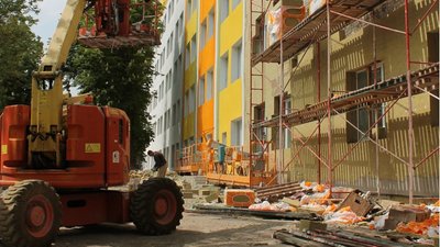 Відновлення Тростянецької лікарні: що було зроблено Відновлення Тростянецької лікарні: що було зроблено
