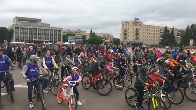 У Житомирі дві тисячі велосипедистів взяли участь у загальноміському святі "Велодень-2021"