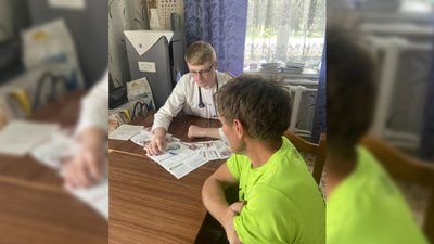 Робота мобільної громади з вакцинації в одній з громад Чернігівщини Робота мобільної громади з вакцинації в одній з громад Чернігівщини