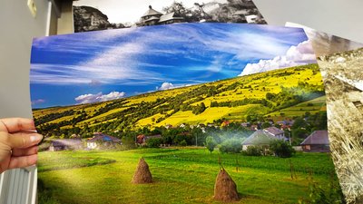 Карпатський пейзаж фотомитця Олександра Савенка. Карпатський пейзаж фотомитця Олександра Савенка.