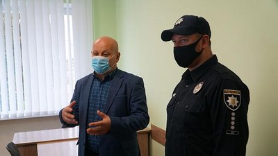 На Тернопільщині відкрили поліцейську станцію На Тернопільщині відкрили поліцейську станцію