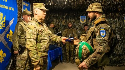 155 бригада, волинянин Микола Андрійчук, Хрест Хоробрих