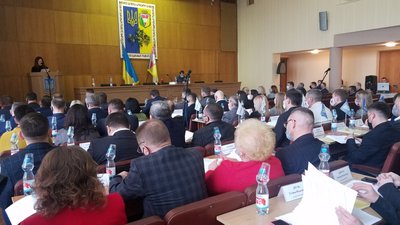 Новообрана Рівненська райрада зібралася на першу сесію Новообрана Рівненська райрада зібралася на першу сесію