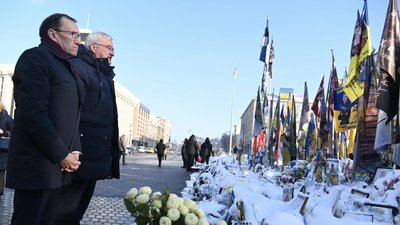 Андрій Сибіга, міністр закордонних справ Норвегії Еспен Барт Ейде