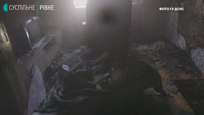 Пожежа у Рівному: рятувальники евакуювали 12 людей Пожежа у Рівному: рятувальники евакуювали 12 людей