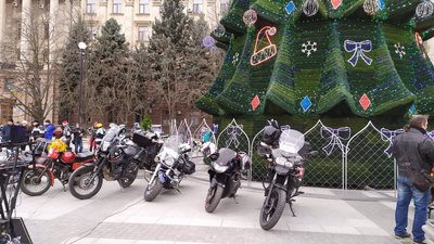 У Миколаєві відбувся новорічний мотопробіг У Миколаєві відбувся новорічний мотопробіг