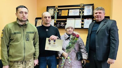 Воїну з Полтавщини дали відзнаку 