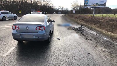 На Тернопільщині у ДТП загинув велосипедист