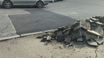 Ямковий ремонт у Луцьку: як дороги готують до зими Ямковий ремонт у Луцьку: як дороги готують до зими