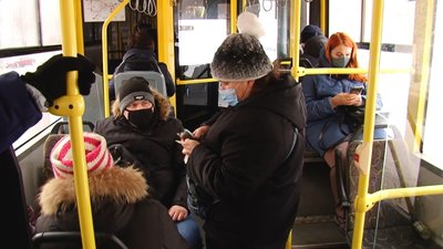 "Масковий режим" в транспорті "Масковий режим" в транспорті