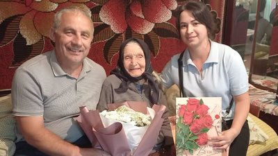 Закарпатка Гафія Чекета відсвяткувала 101 рік
