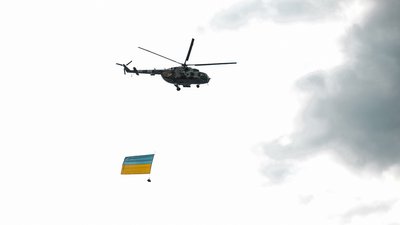 У Києві відбулася фінальна репетиція військового параду. Фоторепортаж У Києві відбулася фінальна репетиція військового параду. Фоторепортаж