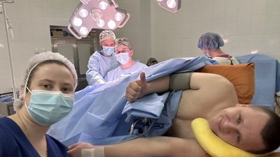 Дмитро Харчук на операції Дмитро Харчук на операції