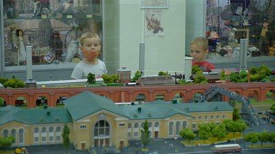 Вінниця в мініатюрі: макет міста 70-х років створили в музеї транспорту