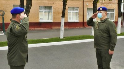 У Вінниці 45 нацгвардійців склали присягу на вірність українському народу У Вінниці 45 нацгвардійців склали присягу на вірність українському народу