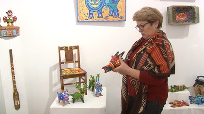 У Черкаському художньому музеї презентували виставку У Черкаському художньому музеї презентували виставку