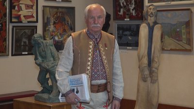 День пам'яті жертв примусового виселення. Редактор часопису "Дзвони Лемківщини" Ігор Дуда