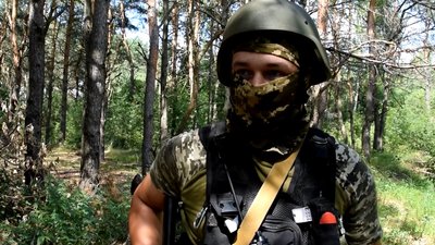 "Хай сюди не лізуть". Бійці Волинської тероборони показали, як охороняють українсько-білоруський кордон "Хай сюди не лізуть". Бійці Волинської тероборони показали, як охороняють українсько-білоруський кордон