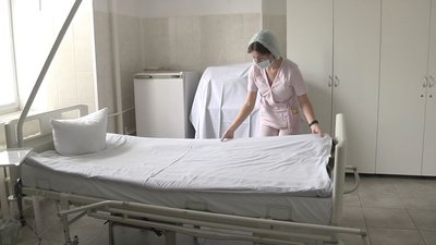 У Луцькому військовому госпіталі завершують ремонт. Після пожежі працюють усі відділення У Луцькому військовому госпіталі завершують ремонт. Після пожежі працюють усі відділення