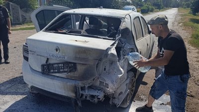 згоріле авто