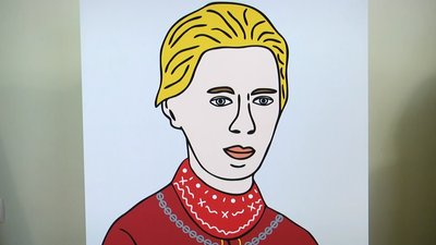 На Житомирщині київський ілюстратор Олександр Грехов презентував проєкт "Десять облич Лесі" На Житомирщині київський ілюстратор Олександр Грехов презентував проєкт "Десять облич Лесі"