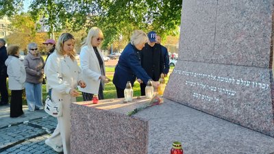 Вшанували пам'ять загиблих під час Другої світової євреїв