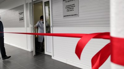 У Миколаєві відкрили сучасний центр для лікування хворих на COVID-19 У Миколаєві відкрили сучасний центр для лікування хворих на COVID-19