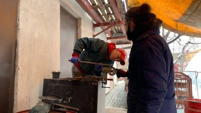 Буржуйки із металевих бочок
