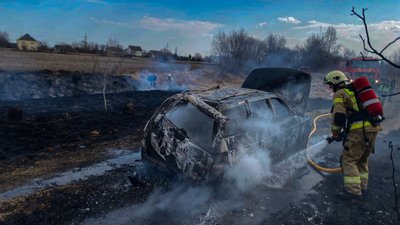 Пожежа у селі Іванівці Стрийського району