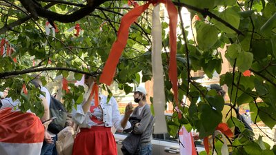 У Києві під посольством Білорусі влаштували акцію солідарності У Києві під посольством Білорусі влаштували акцію солідарності