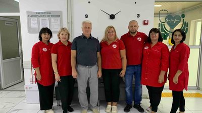 Мобільна бригада, центр крові, виїзна донація 