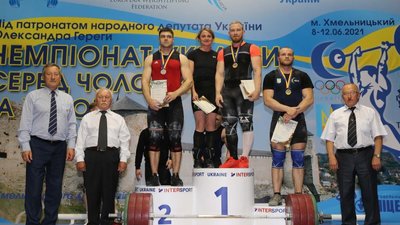 Волинські важкоатлети вибороли три нагороди на чемпіонаті України