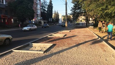 Заважали ремонту тротуару: у Чернігові на вулиці Шевченка видалили 29 дерев Заважали ремонту тротуару: у Чернігові на вулиці Шевченка видалили 29 дерев