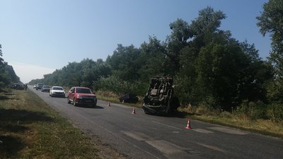 На Полтавщині сталася аварія: є травмована людина