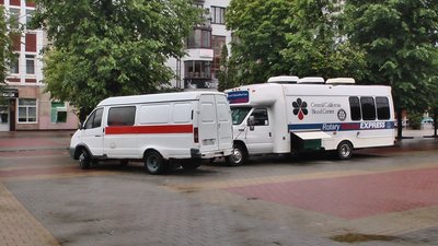 Автомобільна лабораторія працювала з 9-ої ранку до 13-ої біля кінотеатру Шевченка