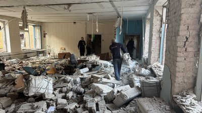 Російська армія вдарила бомбою по «пункту незламності» у Слов'янську 