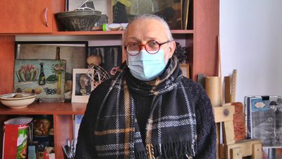 Головна мета вистави – навчити дітей і дорослих правильно сортувати сміття, каже головний режисер театру Сергій Брижань. Фото: Суспільне. Поділля.