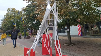 Інсталяція Антона Логова "Віддзнркалення". Інсталяція Антона Логова "Віддзнркалення".
