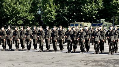 У Запоріжжі 70 строковиків із чотирьох областей склали присягу на вірність Україні
