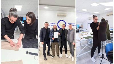 В Одеській кіностудії знімають фільм дизайнера, шиє одяг та спорядження для ЗСУ В Одеській кіностудії знімають фільм дизайнера, шиє одяг та спорядження для ЗСУ