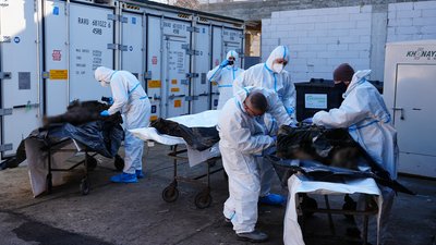 репатрійовані тіла, які привезли з РФ до Чернівців