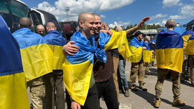 Українські військові повернулися з полону 5 червня 2026 р.