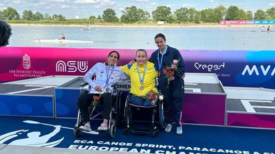 Параканоїсти з Рівненщини вибороли два золота на чемпіонаті Європи Параканоїсти з Рівненщини вибороли два золота на чемпіонаті Європи