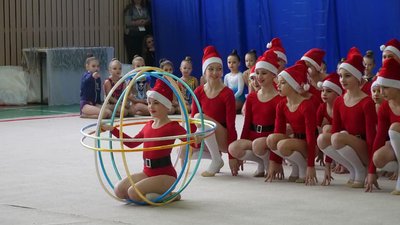 Вперше в Житомирі проходить відкритий Чемпіонат області з художньої гімнастики Вперше в Житомирі проходить відкритий Чемпіонат області з художньої гімнастики