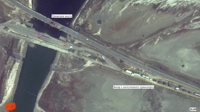 Чонгарський міст між Кримом і Херсонщиною