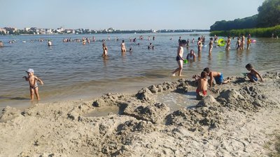 пляж, літо