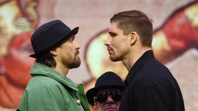 Усик — Верховен: битва поглядів боксерів перед чемпіонським боєм 23 травня 2026